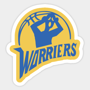 Golden State Worriers Basketball Sticker